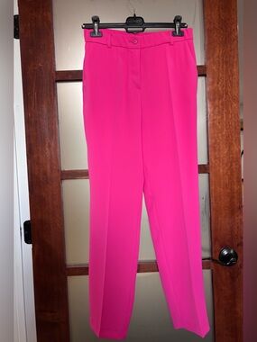 Bariloche Women's Pink Tailored Trousers